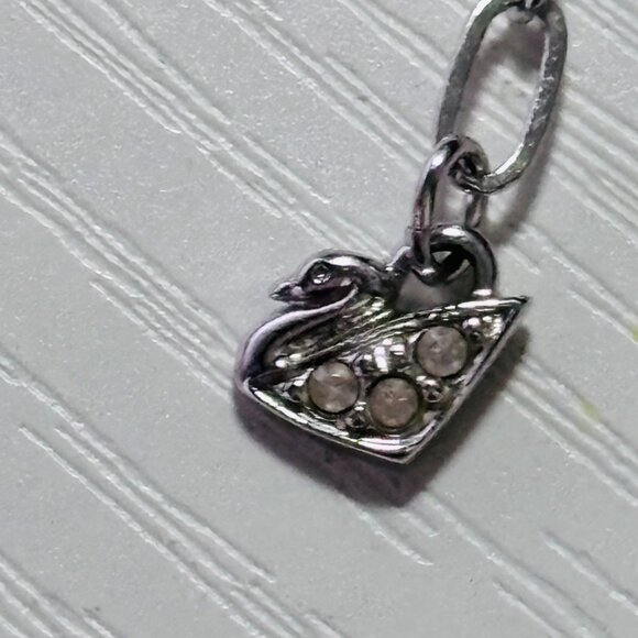 Aurora Borealis Crystal Beaded Necklace Clear AB Sparkle 16” - Picture 6 of 12